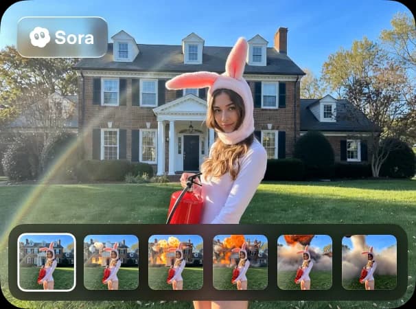 Video generated with Sora